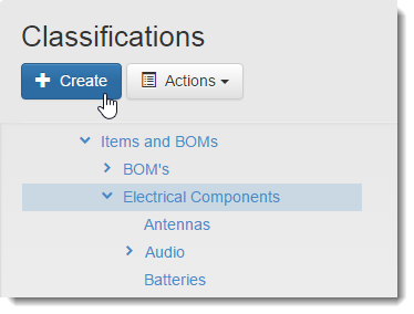 Create a Classification