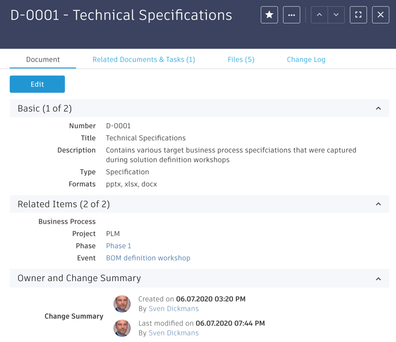 Technical specifications