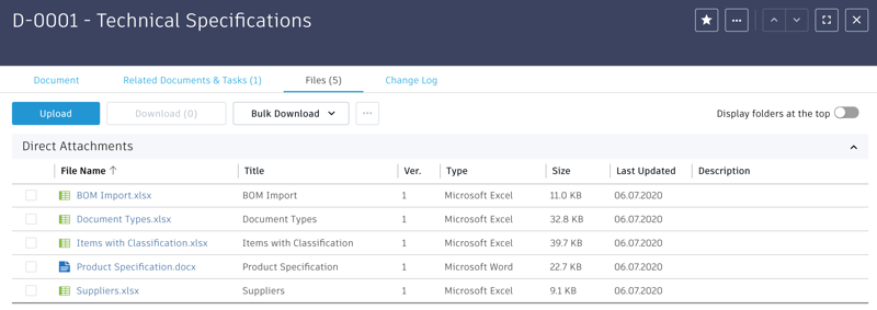 Technical specifications