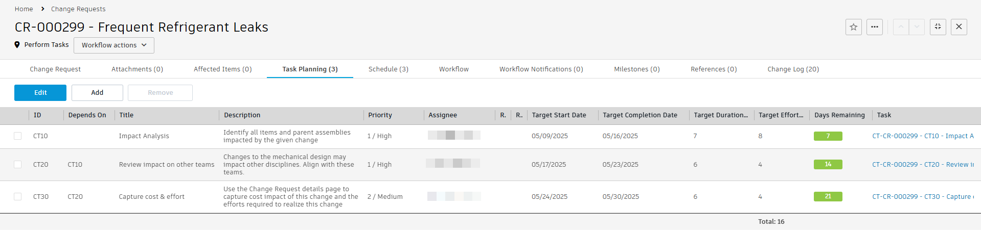 tasks generated