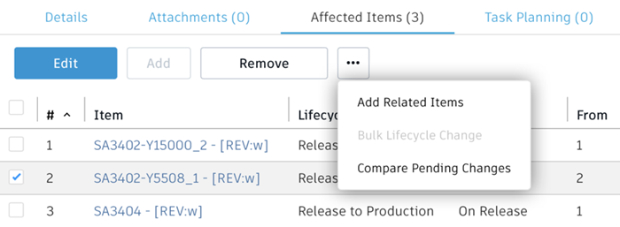 Add related items