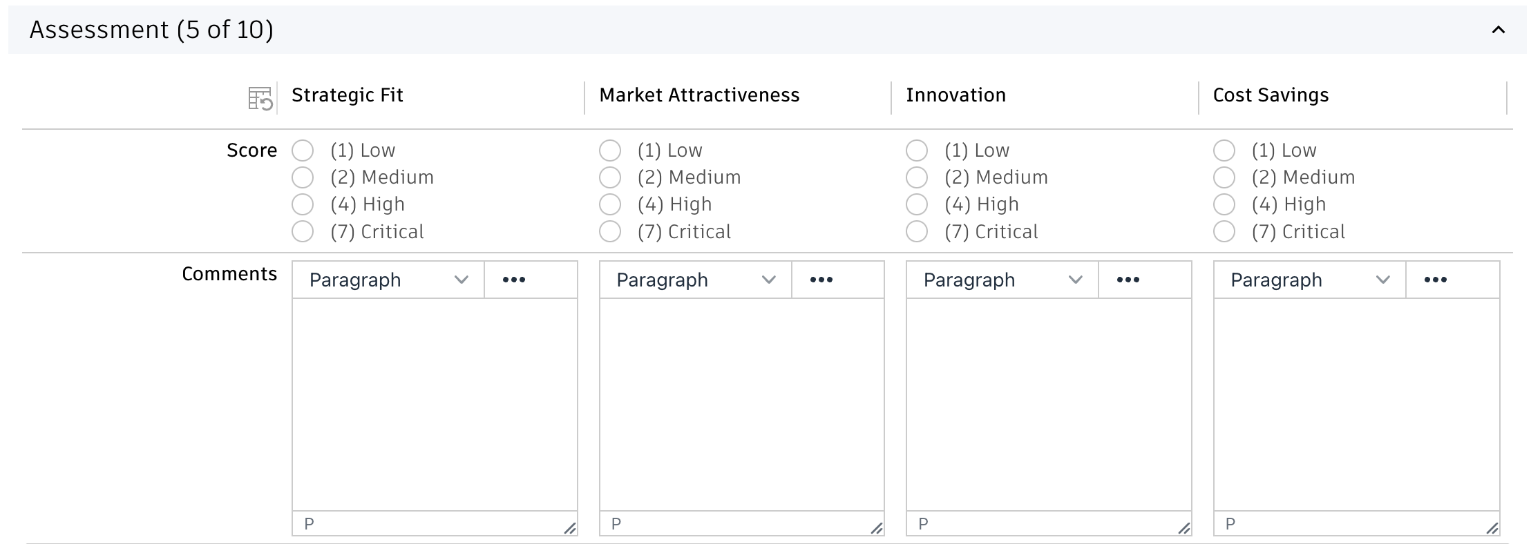 assessment
