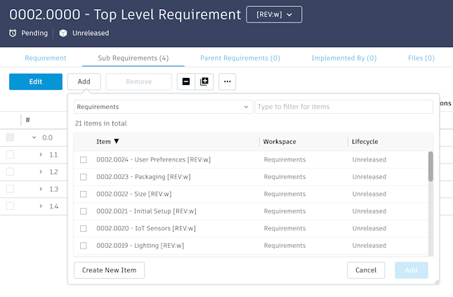 add requirement