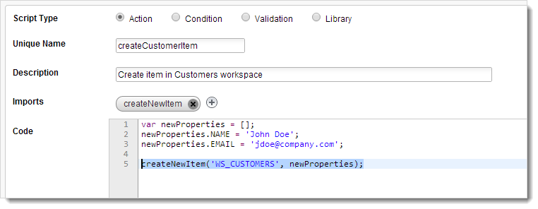 import library code