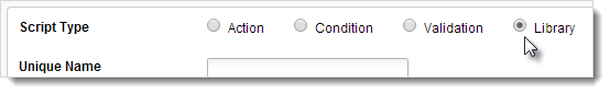 Select library type