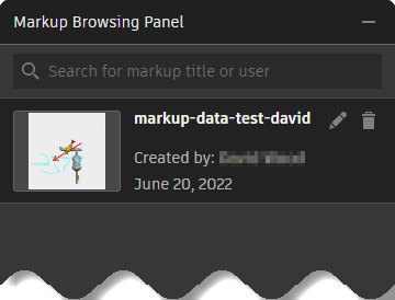 browsing panel