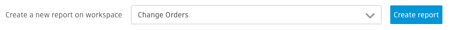workspace drop-down list