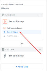 Select Choose Trigger