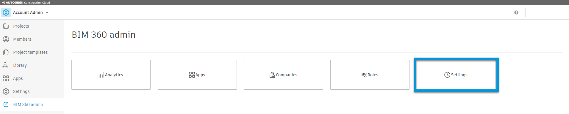 ART Setup for BIM 360