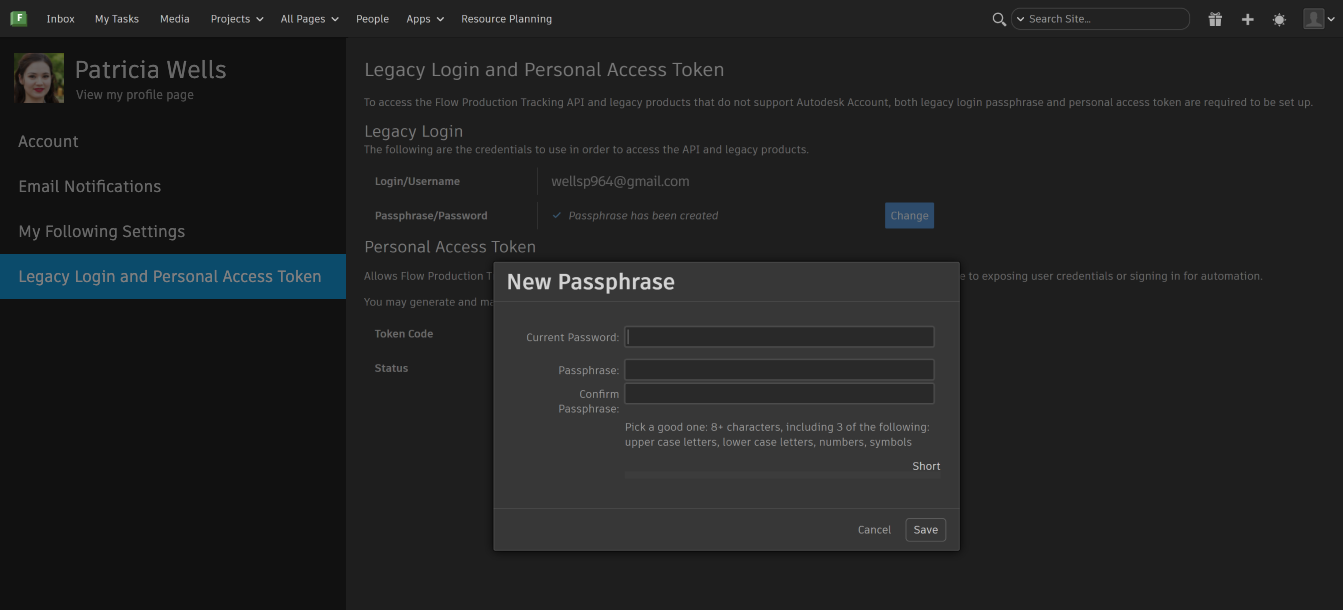 passphrase