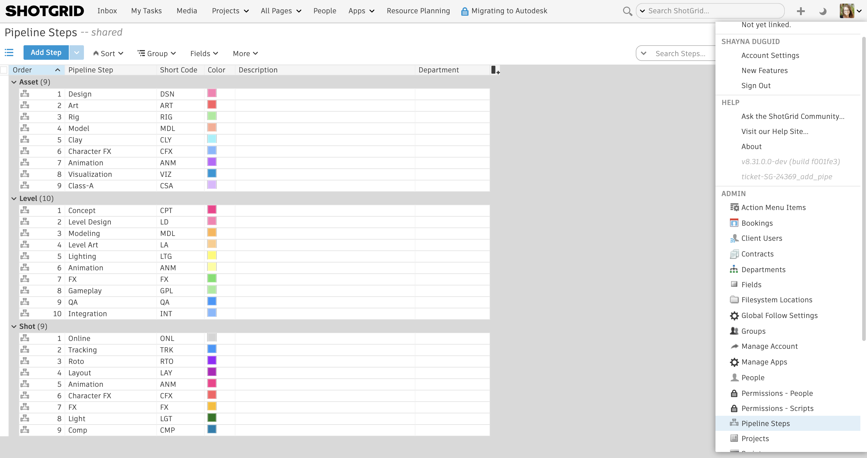 Configure Pipeline Steps