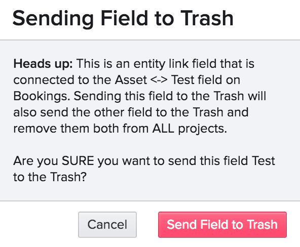 Trash field