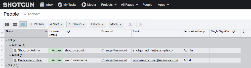 Flow Production Tracking People before fix