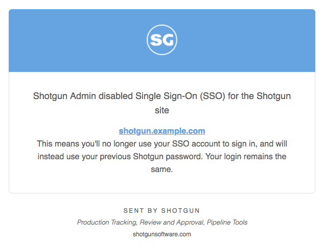 Flow Production Tracking SSO Turned Off