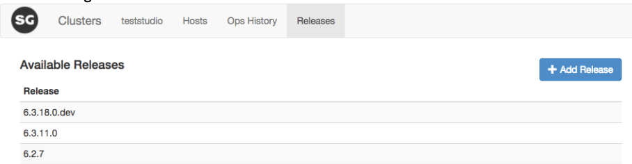 Releases Page