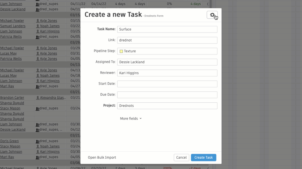 Create link to pre-filled form