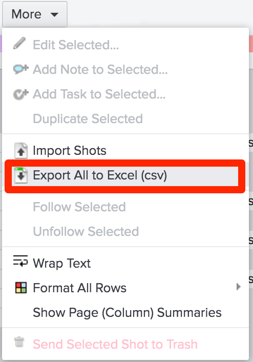 Export