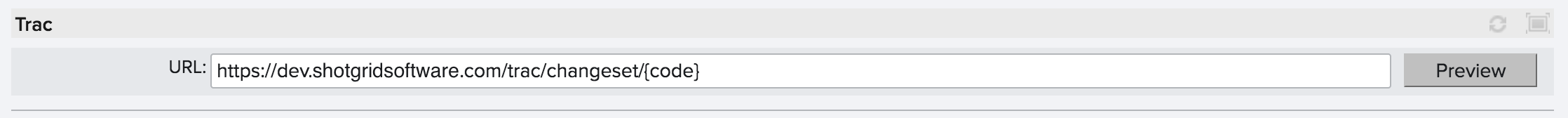 Tab configuration