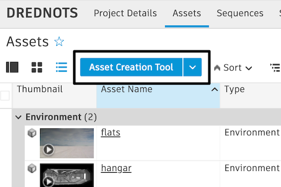 Add Entity Dropdown Menu