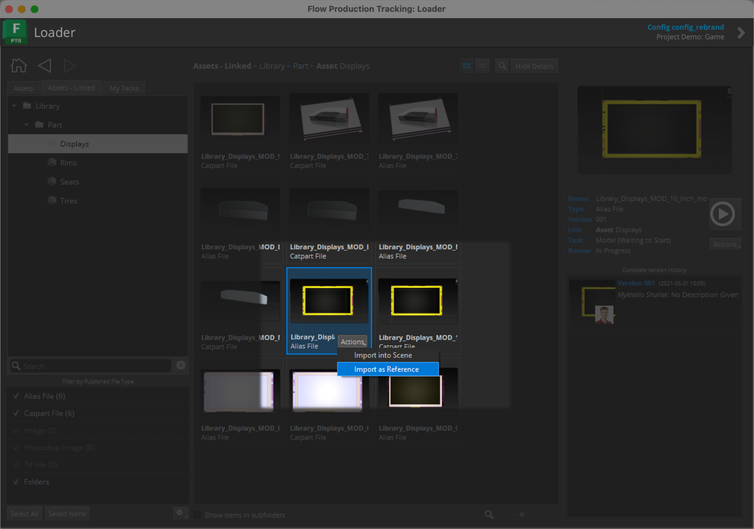 Loader Actions