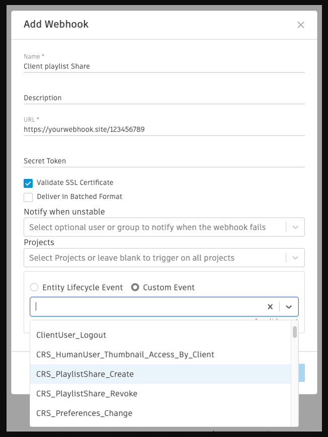 Webhooks - BattleMetrics LLC Knowledge Base