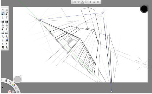 perspective grid sketchbook｜TikTok Search