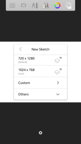 Changing the size of your canvas in Autodesk SketchBook Pro Mobile