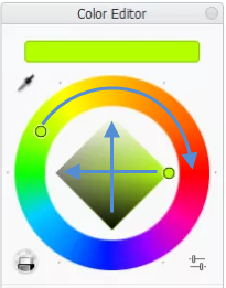 SketchBook Help, Color Editor