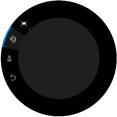 Radial menu using the Microsoft Surface Dial