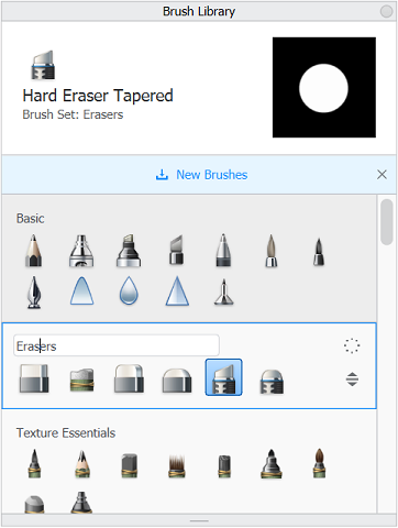 Created Eraser pack