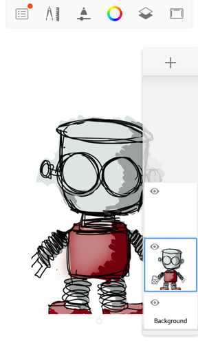 Easy Autodesk draw sketch above sketch for App
