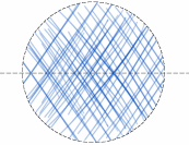 Example of Extend strokes at center line