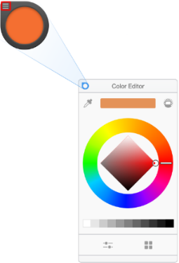 The Color Puck in SketchBook Pro Windows 10