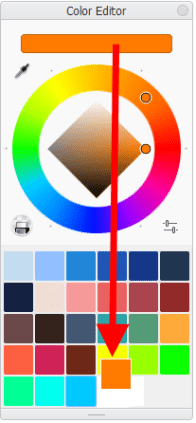Customizing the Color Editor