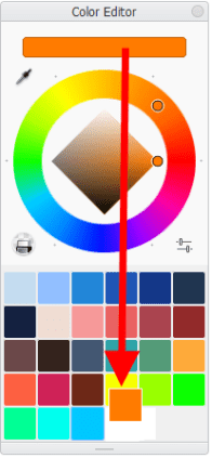 SketchBook Help, Color Editor