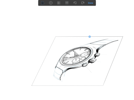 Distort tool in Autodesk SketchBook