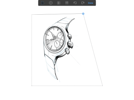 move selection in autodesk sketchbook mobile