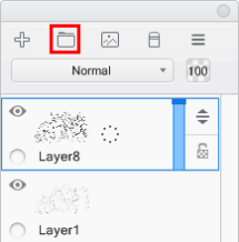 Group Layers in SketchBook