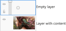 Layer Editor labelled