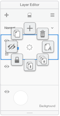 Radial menu