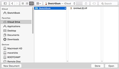 autodesk sketchbook mobile paid where is the save feature