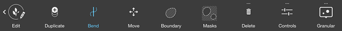 Grow animation toolbar in SketchBook Motion