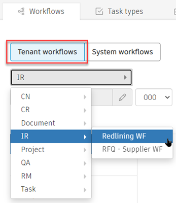 tenant workflows