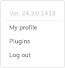 users sub menu