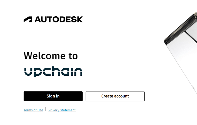 new sign in page