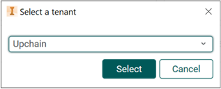 select tenant