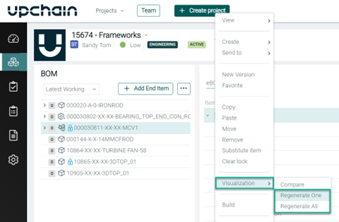 manually regenerate visualizations