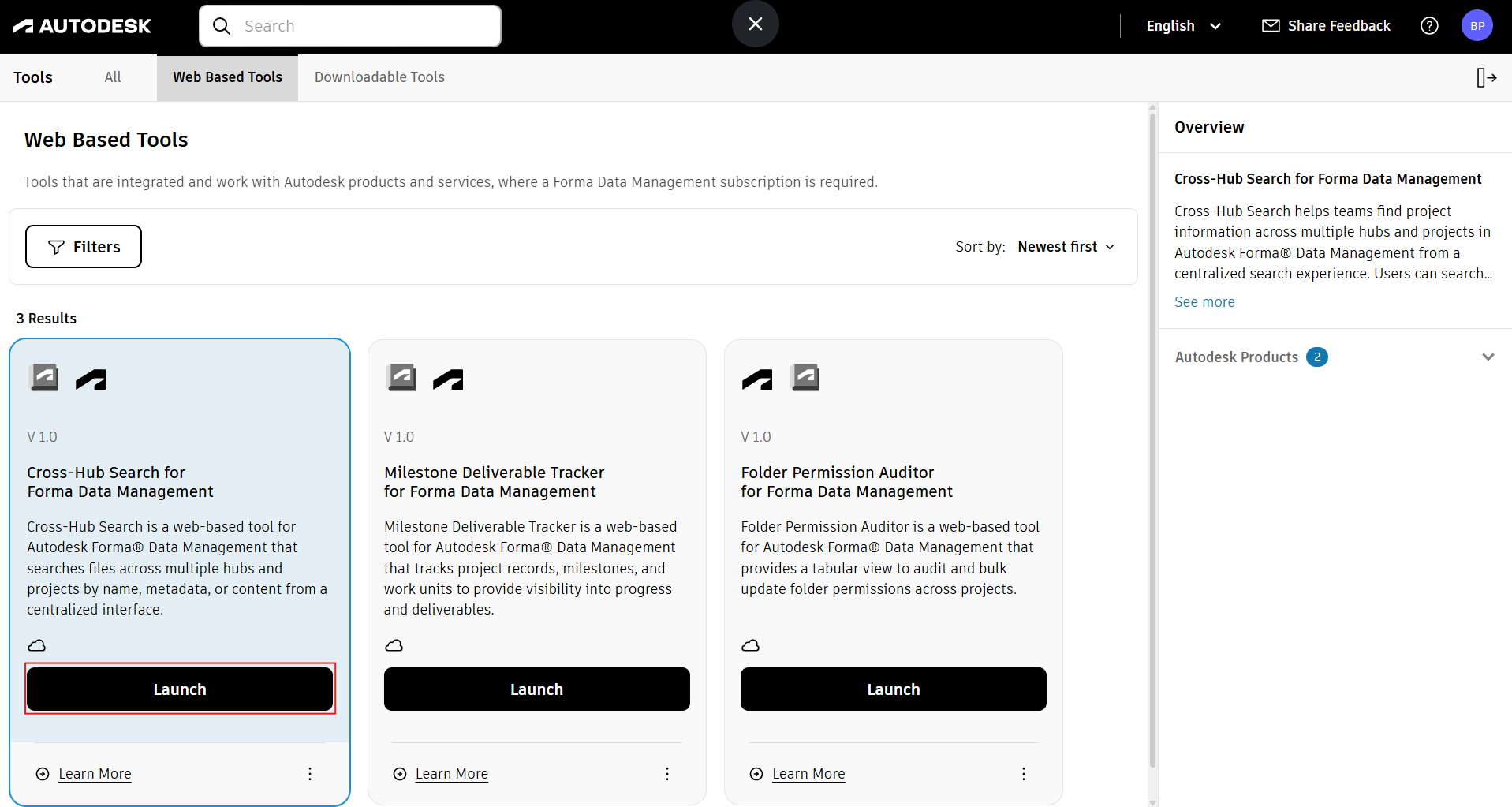 Launch a Web Based Tool from Workflow Advisory