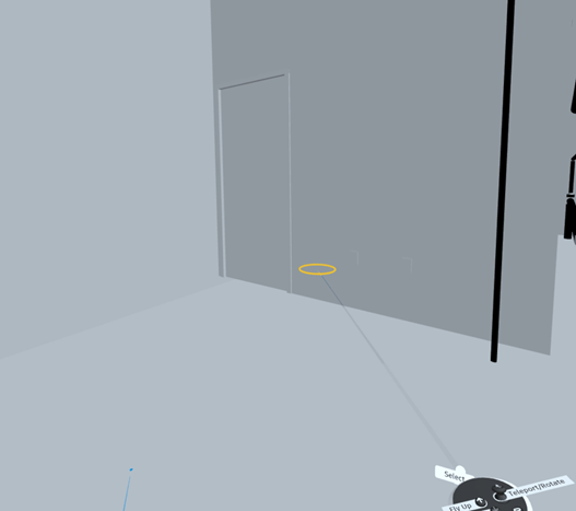 Teleport Through Geometry Indicator Teleport Through Geometry