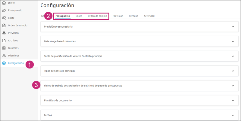 Configuración de flujos de trabajo de aprobación